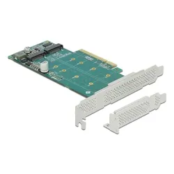 DeLOCK PCI Express x8 Card zu 2x intern NVMe M.2