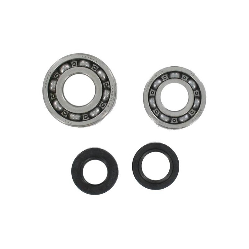 1Tek Origine Roulements de vilebrequin TPI 6203 / 6204 C4 acier et joints pour Peug