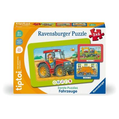 tiptoi® 3 erste Puzzles: Fahrzeuge - 3x6 Teile