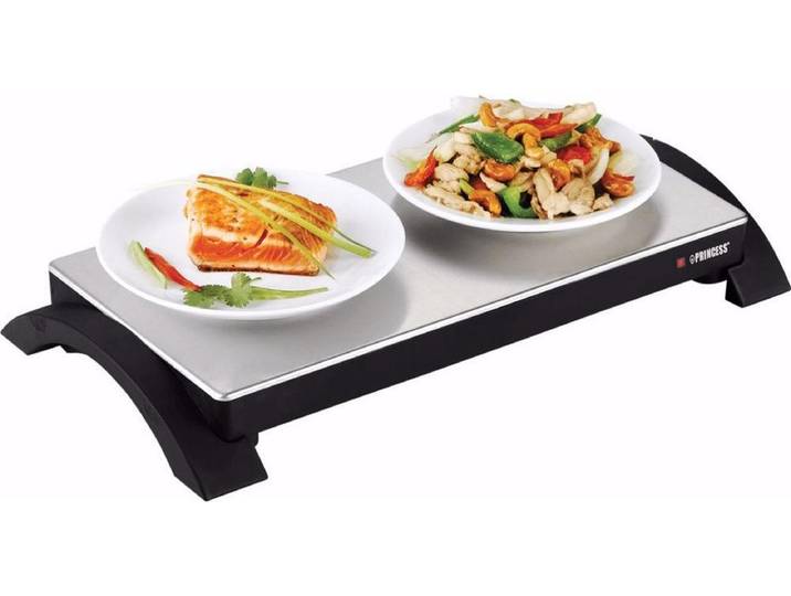 Princess Warmhoudplaat 312295 – Draadloos te gebruiken – Oplaadbaar Rechaud - Bordenwarmer - Buffetverwarmer - 1000W