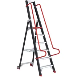 Altrex Taurus Einseitig begehbare Lager- und Regal Stufenleiter TME 6