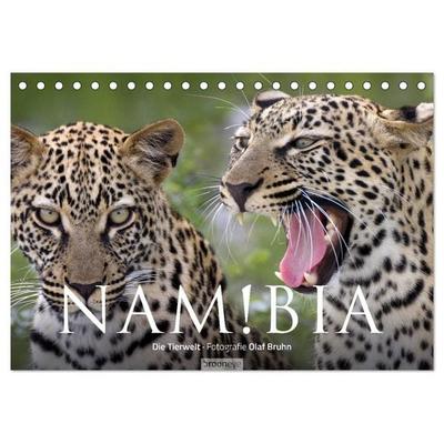 Namibia - Die Tierwelt (Tischkalender 2026 DIN A5 quer), CALVENDO Monatskalender
