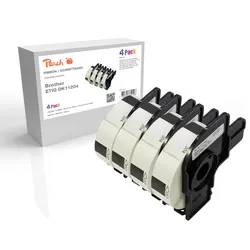 Etikettenrolle kompatibel zu Brother DK-11204, Pack(4)  BR-DK-11204