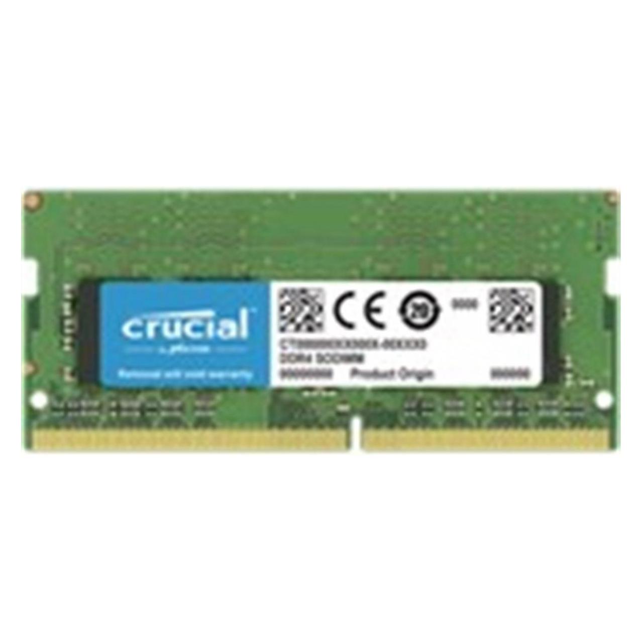 Crucial Laptop Memory (1 x 32GB, 3200 MHz, DDR4-RAM, SO-DIMM) (CT32G4SFD832A)