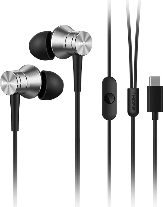 1MORE Piston Fit In-Ear Headphones Type-C Silver