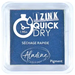 IZINK Stempelkissen, blau, 5,1 x 5,1 cm