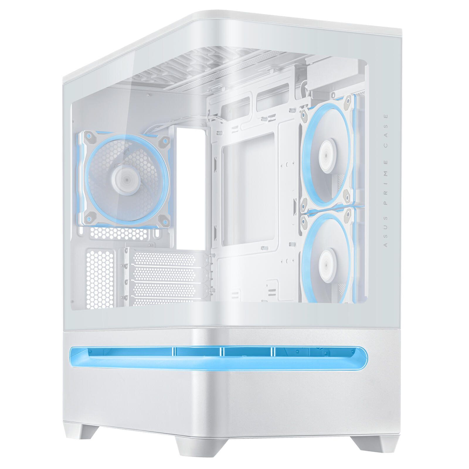 ASUS Prime AP202 ARGB microATX Gehäuse weiß 90DC00P3-B19000