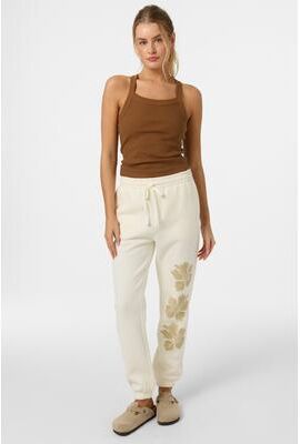 O'Neill s Lei Relaxed Pants in Winter White, Size Small, Polyester
