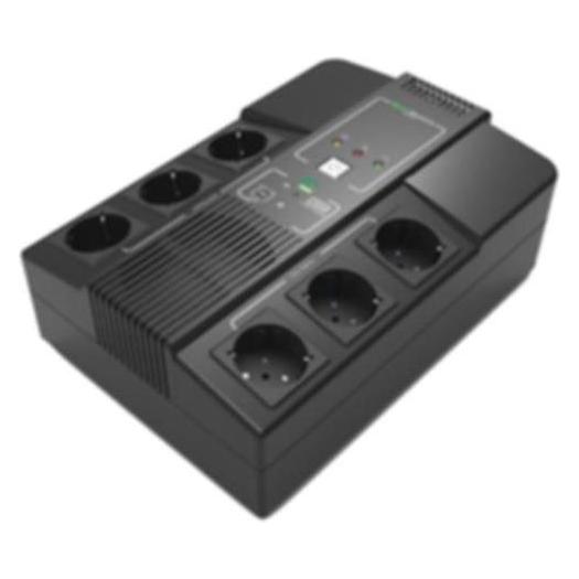 Elsist MULTISTATION 1000 A interaktive Leitung 1 kVA 600 W 6 Steckdose(n) AC (1000 VA, 600 W, Line-Interaktiv USV) (MULTISTATION1000)