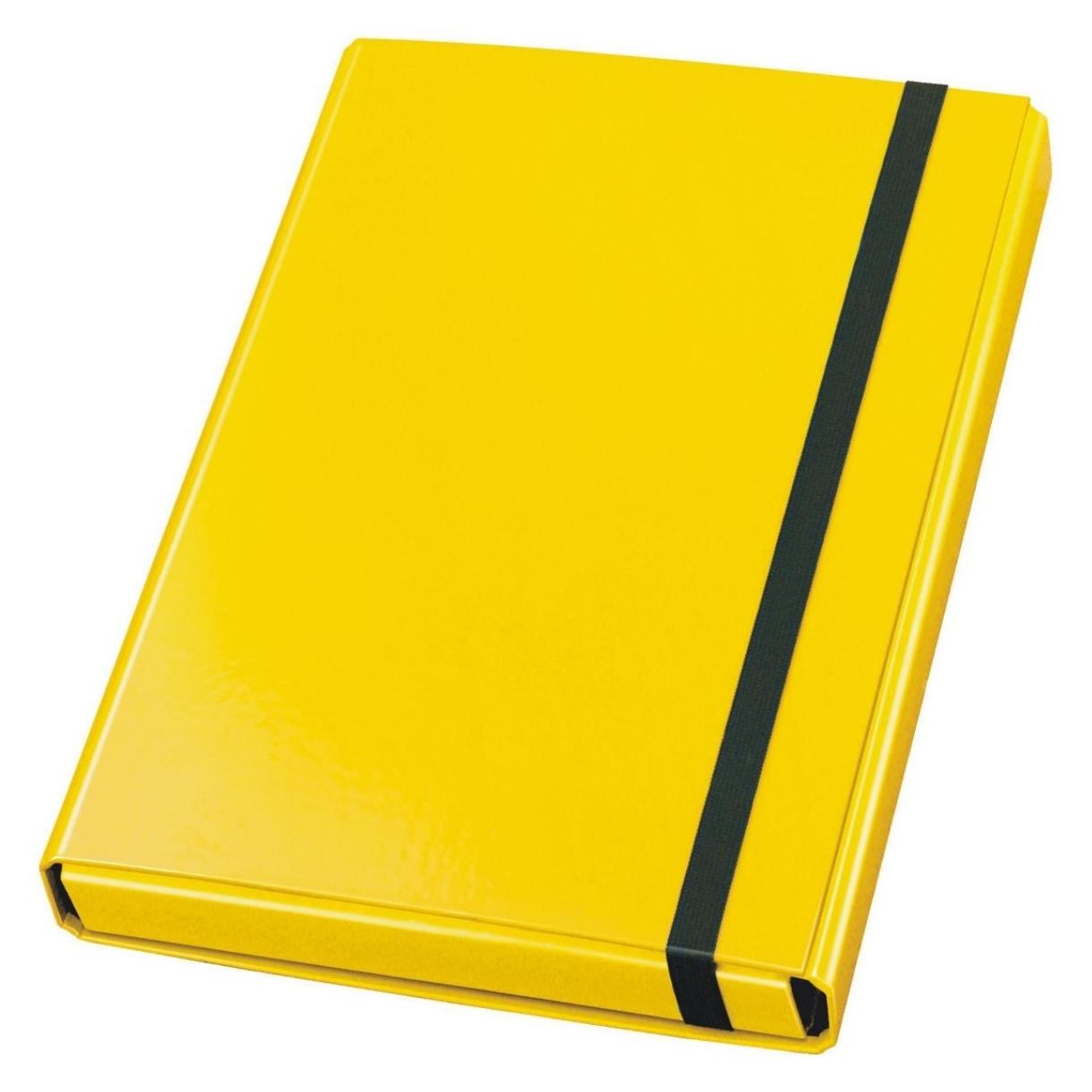 Veloflex Dokumentenbox, Sammelbox VELOCOLOR, Karton, A4, 230 x 320 x 40 mm, 40 mm, gelb (A4) (4443310)