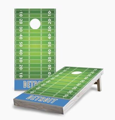 Skip's Garage Detroit Lions Regulation 2x4 Cornhole Game Set