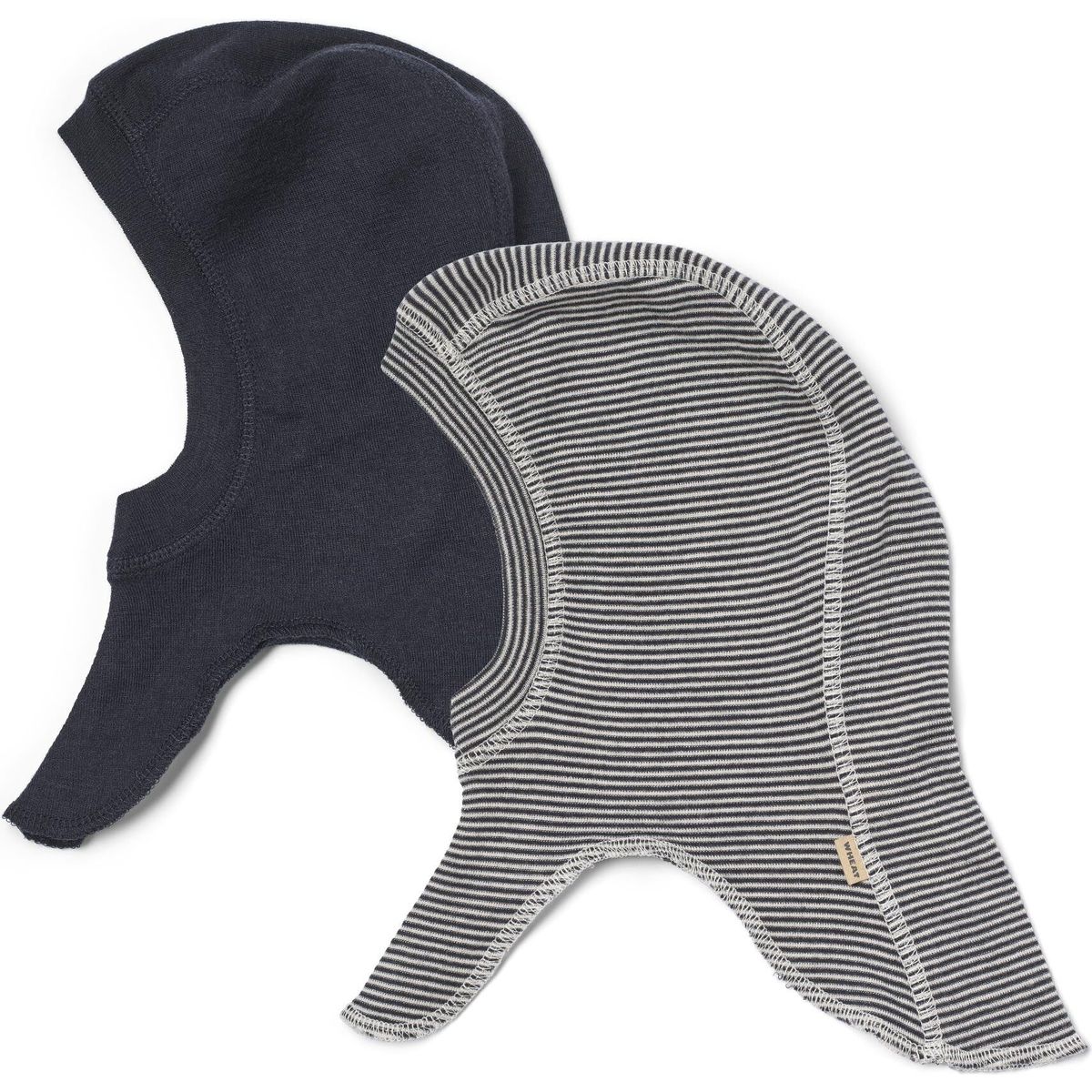 Wheat 2 Wool Balaclava Felix navy stripe (1433) 44-47cm 5827-779 RWS-1433-3-9m/44-47cm