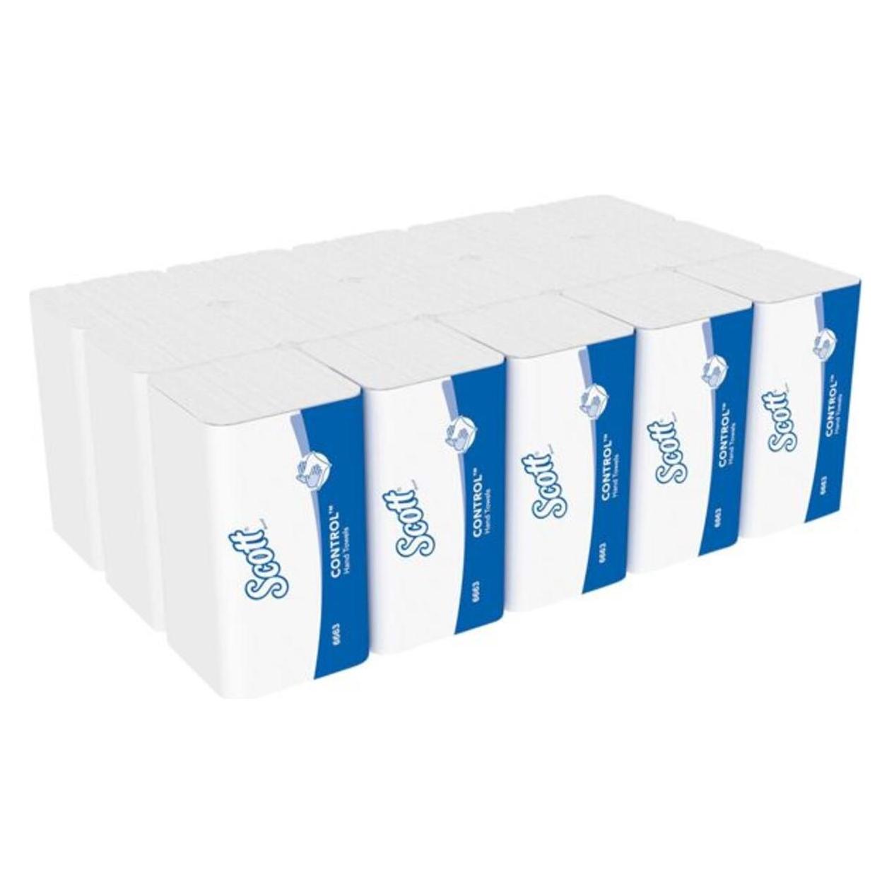 Kimberly-Clark SCOTT-Performence Handtücher Interfold, weiss, 3180 Tücher (1x) (6663)