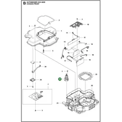 Original Husqvarna Joystick für Automower 435X AWD 435X AWD NERA 535 AWD und 535 AWD EPOS