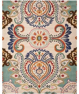 SAFAVIEH Handmade Bella Kenzie Floral Wool Rug