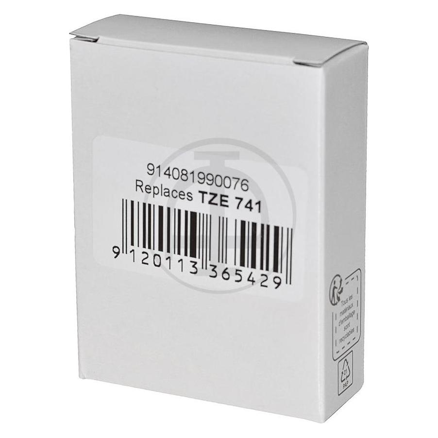Neutral PTOUCH TZE741 29mm GRUEN-SCHWARZ Schriftband 8m Laminiert (2.90 cm) (N9140810076)