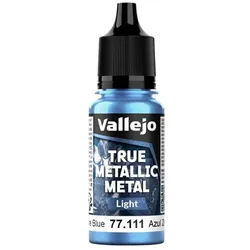 Vallejo True Metallix Metal LIGHT Sapphire Blue 18ml (111)
