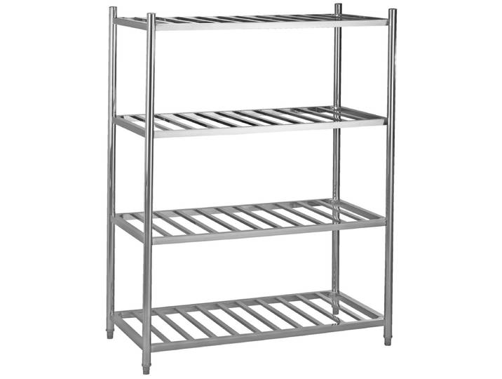 PULSIVA Lagerregal Profi I 120x155x60 cm (BxHxT); silber
