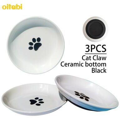 Inspire Essentials WhiskerEase Ceramic Cat Bowl Set 1