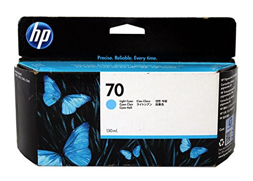 HP 70 Large Format Inktcartridge Licht Cyaan voor HP DesignJet Z2100 en Z5200
