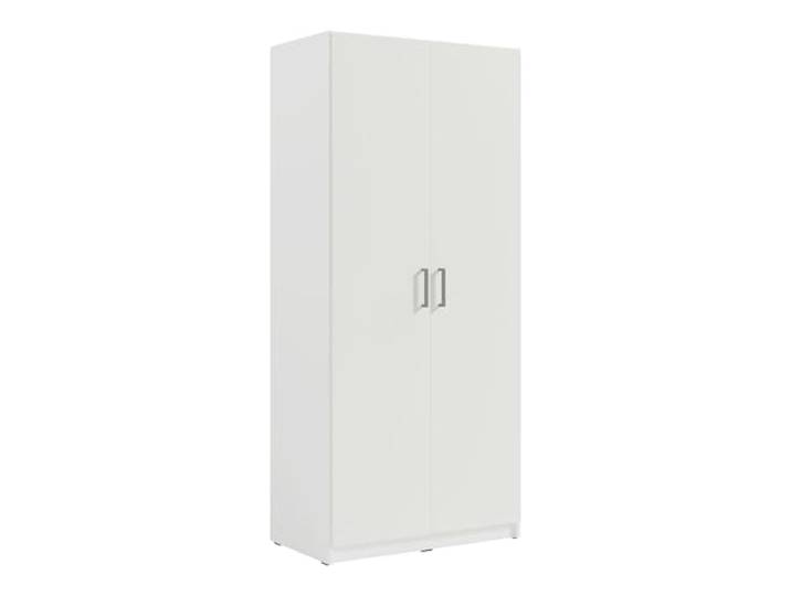 Lomadox Kleiderschrank 2-türig, 92cm breit, weiß