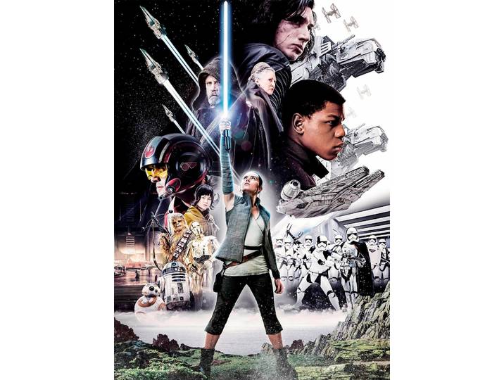 Fototapete KOMAR STAR WARS Balance - Größe 184 x 254 cm , bunt, B:184m L:254m, Papier, Tapeten, Fototapete, Kinderzimmer