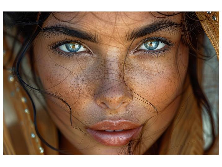 Alubild Green Eyes Oriental image LAND