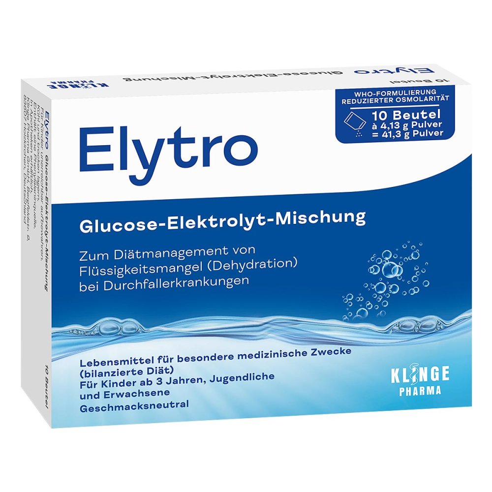 Klinge Pharma GmbH Elytro Glucose-Elektrolyt-Mischung 18653174