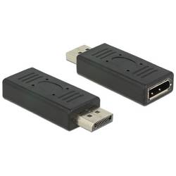 Delock 65691 DisplayPort Adapter [1x DisplayPort Stecker - 1x DisplayPort Buchse] Schwarz