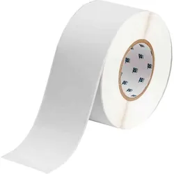 Brady, Etikettenrolle, THT-21-437, Polyvinylfluorid, Weiss, 76.20 mm x 91.44 m, selbstverlöschend, permanent (1 Roll (76.20 mm)