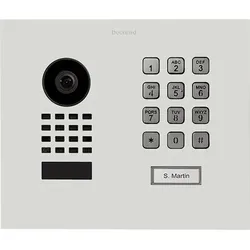 DoorBird D1101KH Modern Unterputz IP Video Türsprechanlage – RAL 9016