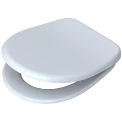 Hamberger pagette WC-Sitz V.I.P. NEW weiß,integ. Abs. exzentr.,abn.,Duroplast