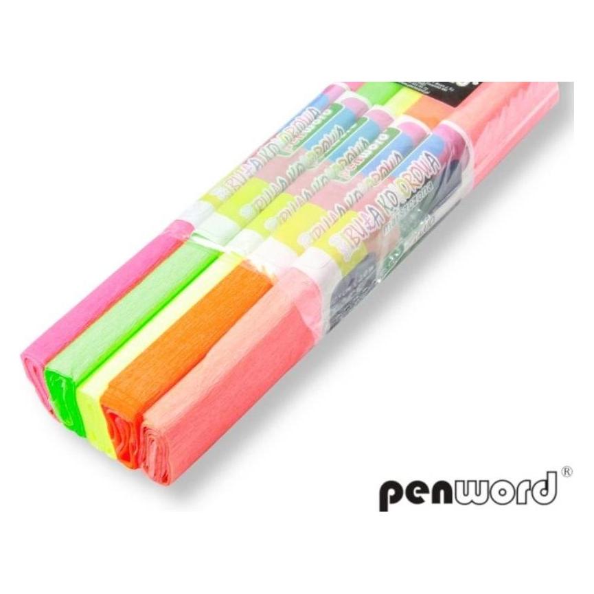 Polsirhurt Fluo-Seidenpapier in Knitteroptik 25x200 (5 Stück) (41967182)