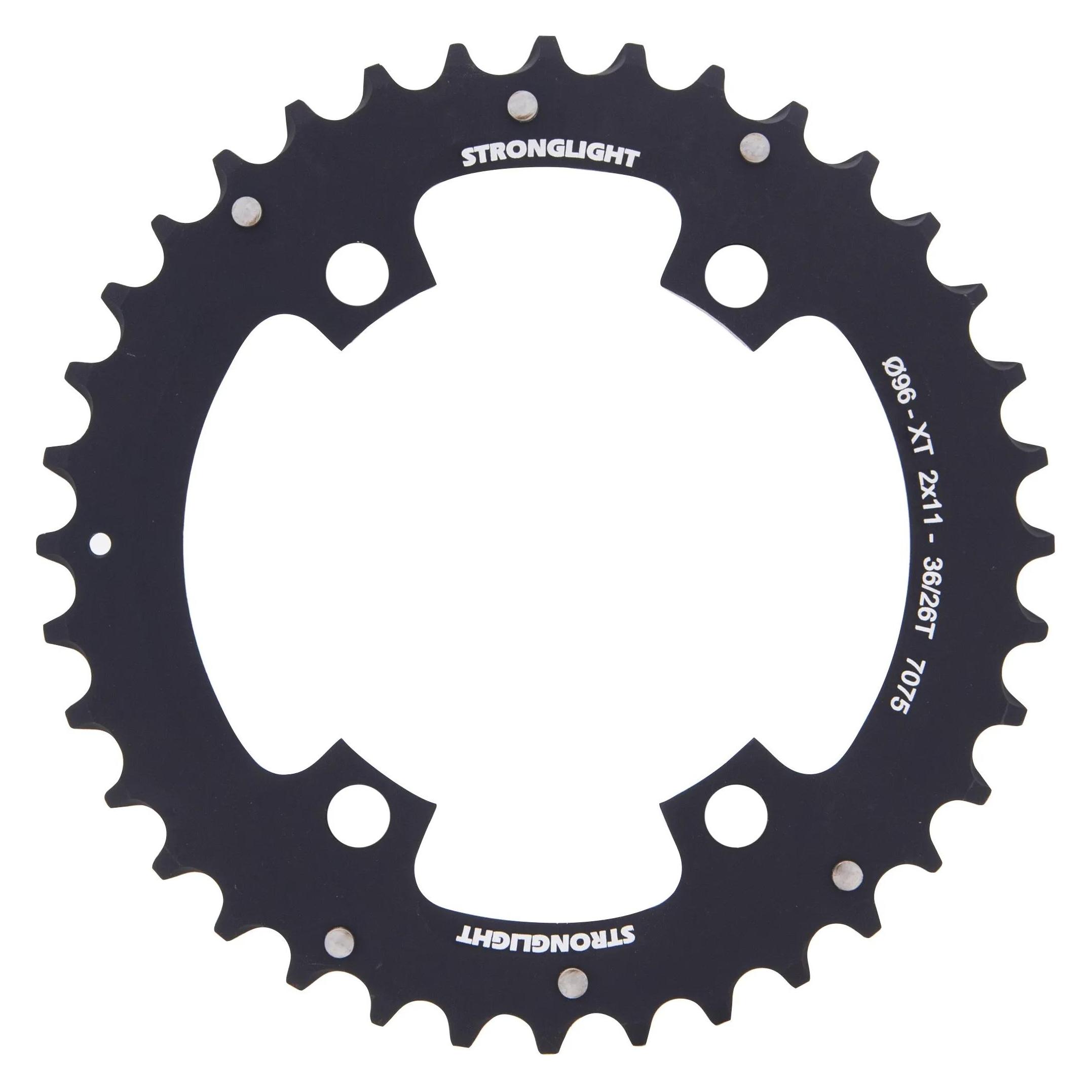 Stronglight MTB Shimano 2x11 Kettenblatt für XT FC-M8000/SLX aussen (36) (240K57)