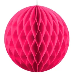 Wabenball hot pink 30 cm