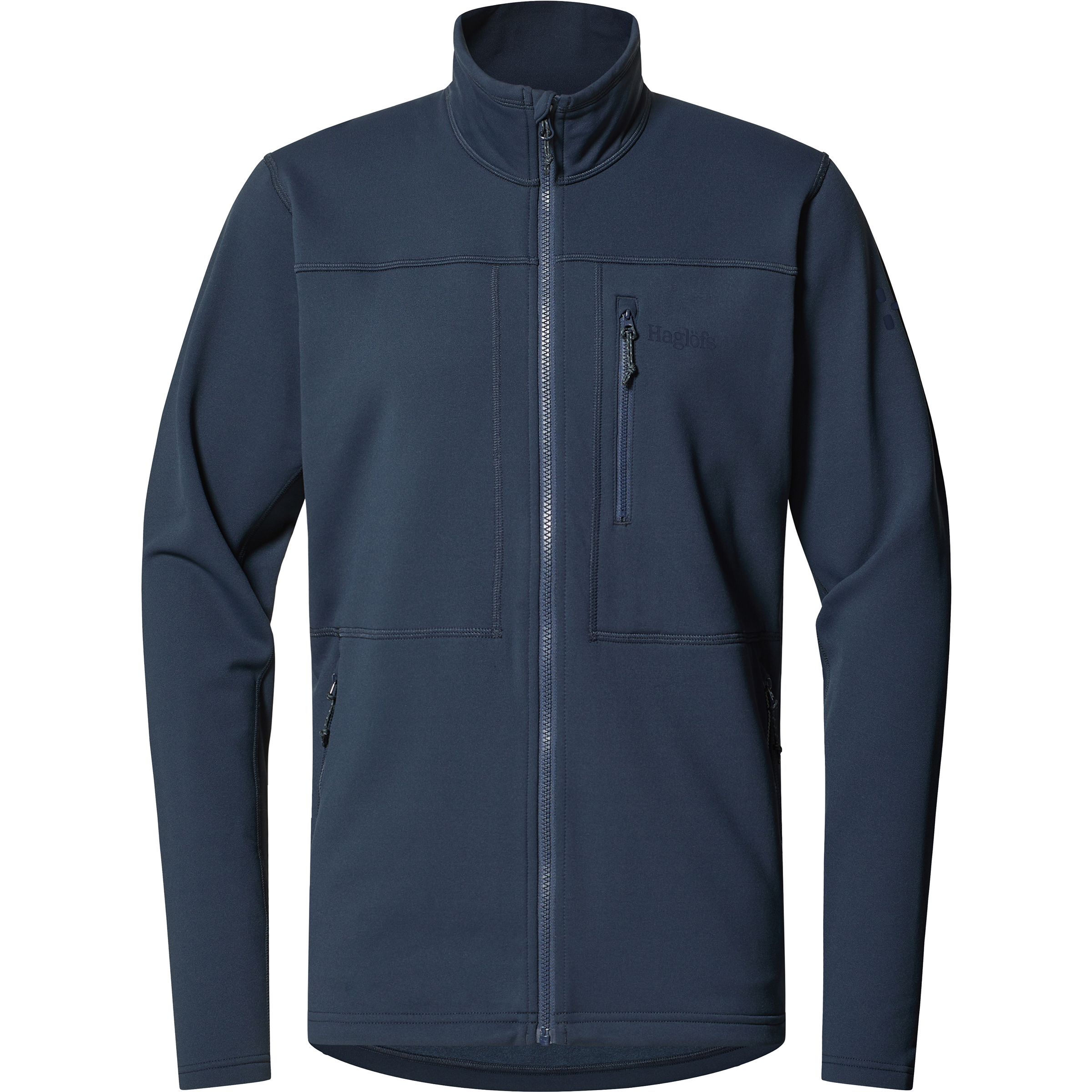 Haglöfs Rosson Mid Herren Fleecejacke blau Größe 3XL Trekking Elastisch