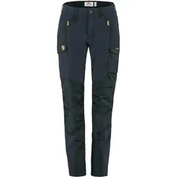 Fjällräven, Damen, Outdoorhose, Nikka Curved Trousers W (38), Blau