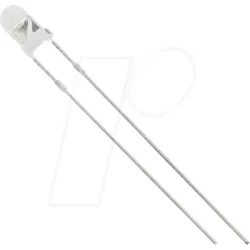 3004R1C-DHE-A - LED 3mm, bedrahtet, rot 800 mcd, 40°