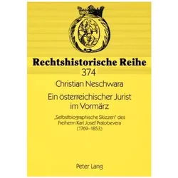 Ein österreichischer Jurist im Vormärz, Fachbücher von Christian Neschwara