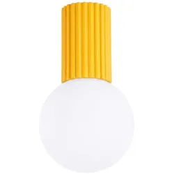 Sollux SL.2392 Deckenleuchte HALO gelb IP44