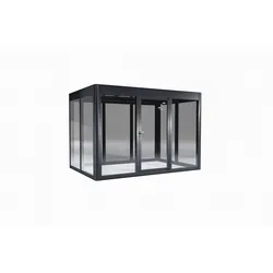 SunElements Design Gewächshaus SunCasa Modern mit Photovoltaik-Option Modern 3.2  anthrazit-metallic, Wand/Dach: 6mm Acrylglas