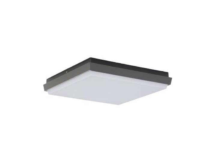 LED Plafonnier extérieur Amra (Moderne) en Noir\, Luminaire d’extérieur pour le jardin la terrasse balcon & maison plafonnier