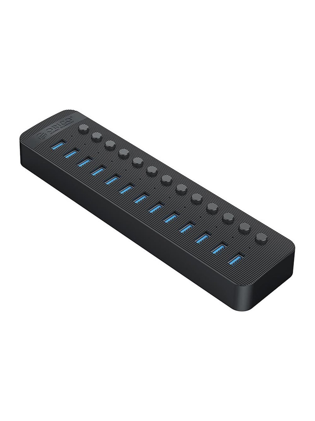 ORICO CT2U3-13AB 13x USB-A 3.0 Hub with Switches - Black USB-Hubs - USB 3.0 - 13 - Schwarz
