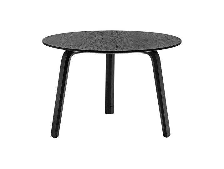 HAY Table basse Bella Black oak, Ø60x39 cm