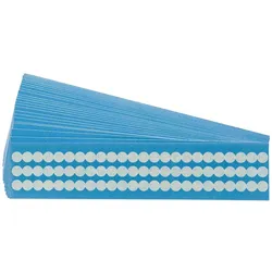Brady, Etikettenrolle, B-540, CMC-3750, Krepppapier, Beige, Durchmesser 9.53 mm, 25 Karten á 72 Etik., Neue Brady-A