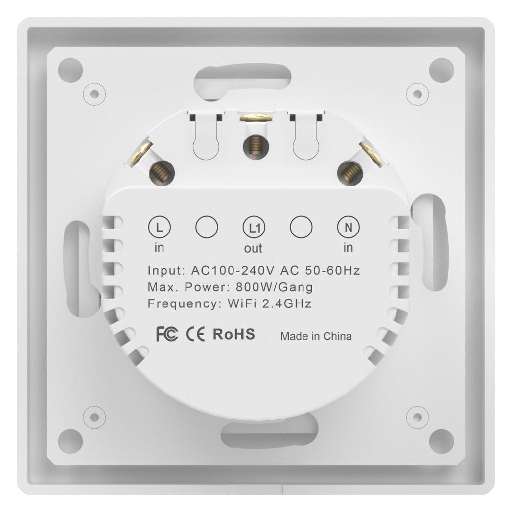 Immax NEO SMART Nexa / Schalter / 1-Tasten-Schalter / Zigbee 3.0 / 230 V / TUYA (07549L)