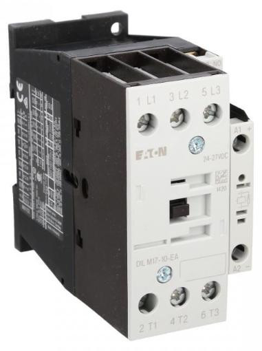 Eaton Magneetschakelaar 17A, 3 polen, 24V DC, 1Z 0R, DILM17-10-EA(RDC24)