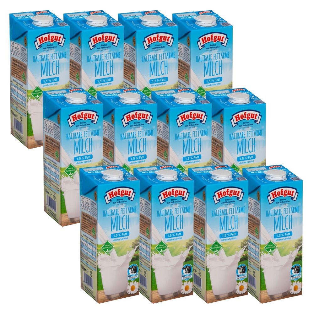 Hofgut fettarme H-Milch Milch 1,5 % 149672003