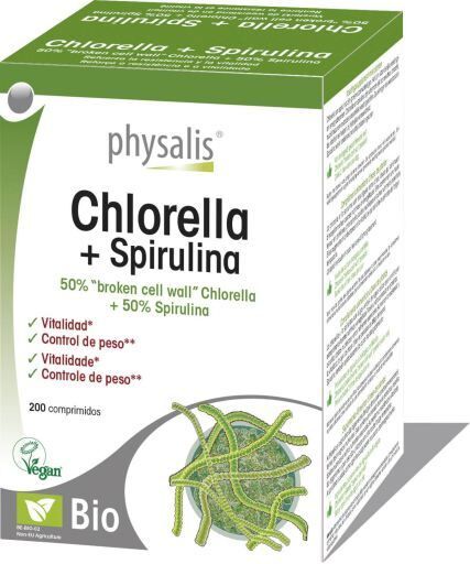Physalis Chlorella Spirulina 200 Tablets