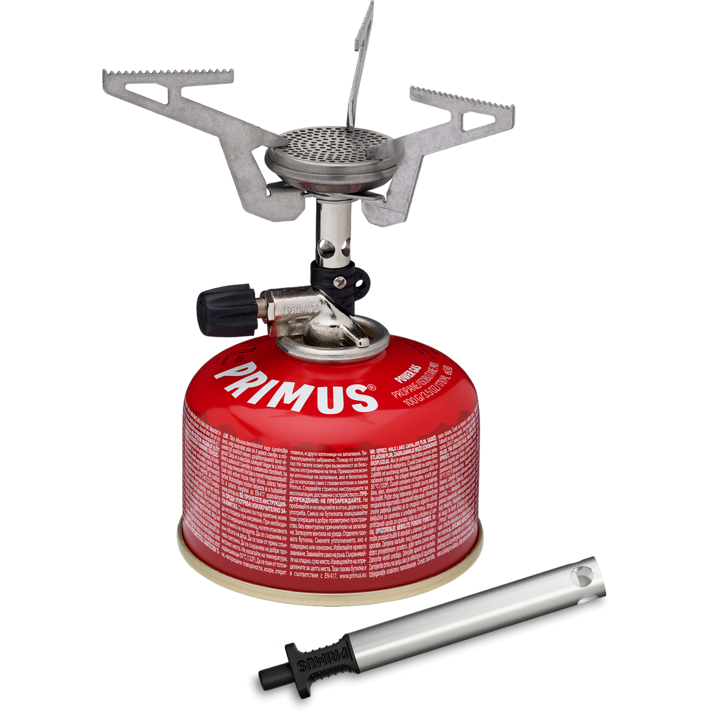 Primus Express Piezo Kocher Campingkocher grau Camping